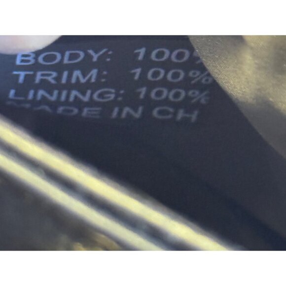 Kelsi Dagger Black Leather Mini Crossbody Bag With Gold Chain Strap - Picture 5 of 14